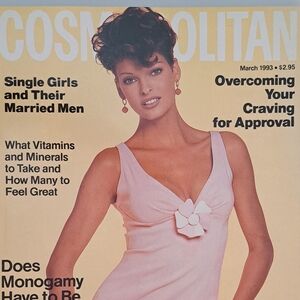 Vintage 1993 Cosmopolitan Magazine